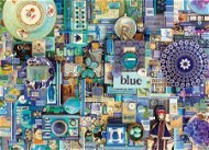 Cobble Hill Puzzle Barvy duhy: Modrá 1000 dílků - Puzzle
