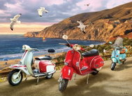 Cobble Hill Puzzle Scooters 1000 pieces - Jigsaw Puzzle