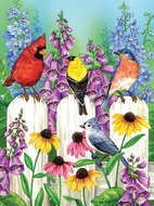 Cobble Hill Puzzle Party on the Fence XL 275 pieces - Jigsaw Puzzle