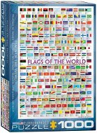 Eurographics Puzzle Flags of the World 1000 pieces - Jigsaw