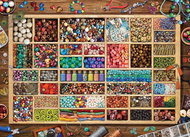Eurographics Puzzle Laura's Collection of of Beads, 1000 Pieces - Jigsaw Puzzle