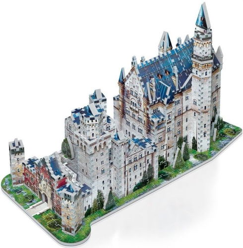 Neuschwanstein Castle, 3D Puzzle Buildings, 3D Puzzles, Products