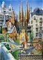 Jigsaw Educa Miniature Puzzle Collage from the Work of A. Gaudí 1000 pieces - Puzzle
