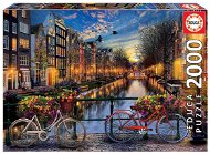 Educa Puzzle Romantic Amsterdam 2000 pieces - Jigsaw