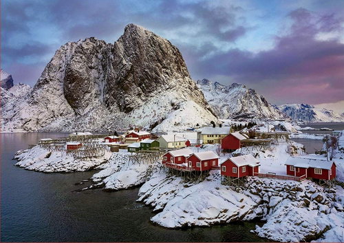 Educa Puzzle Lofoten, Norway 1500 pieces - Jigsaw Puzzle - Main image