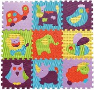 Baby Great Pěnové puzzle Barevná zvířata SX (30x30) - Pěnové puzzle
