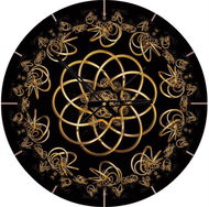 Art Puzzle hodiny Tanec s nocí 570 dílků - Puzzle