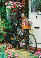 Art Puzzle Round with Flowers 500 pieces - Jigsaw Puzzle