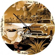 Art Puzzle Clock Cup of Coffee 570 pieces - Jigsaw