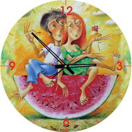 Art Puzzle hodiny Milujeme červenou 570 dílků - Puzzle