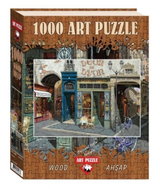 Art Wooden puzzle Cafe Leon 1000 pieces - Wooden Puzzle