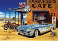 Art Puzzle Cafe in Arizona 1500 pieces - Jigsaw Puzzle