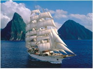 Anatolian Puzzle Sailboat Sea Cloud II. 1000 pieces - Jigsaw Puzzle