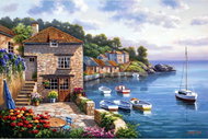 Anatolian Puzzle Garden at the Port 1000 pieces - Jigsaw Puzzle