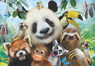 Anatolian Puzzle Selfie of Zoo Animals 500 pieces - Jigsaw Puzzle