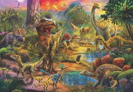 Anatolian Puzzle Království dinosaurů 500 dílků - Puzzle
