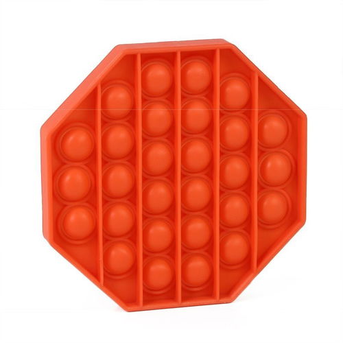 Pop it - osmihran oranžový - Pop it - Hlavní obrázek