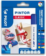 Acrylic Marker Pilot Pintor, Medium, Set of 6, Classic - Markers