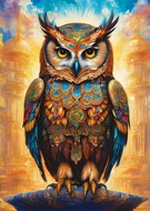 Art Puzzle Owl 500 pieces - Jigsaw Puzzle