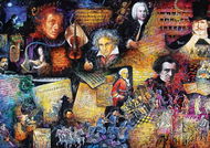 Art Puzzle Významní skladatelé 500 dílků - Puzzle