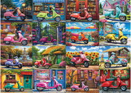 Eurographics 16 Scooters 1000 pieces - Jigsaw Puzzle