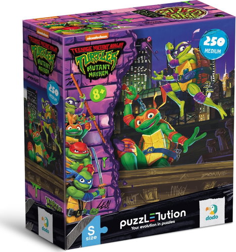 DODO Puzzle Ninja Turtles: Donatello and Michelangelo 250 Pieces - Jigsaw Puzzle - Main image