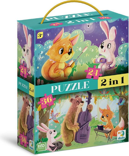 DODO Puzzle Summer Evenings 2in1 (24 and 36 pieces) - Jigsaw Puzzle - Main image