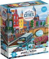 DODO Puzzle Města: Amsterdam 300 dílků - Jigsaw Puzzle