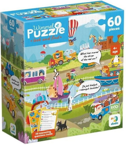 DODO Puzzle Doprava 60 dílků - Jigsaw Puzzle - Main image