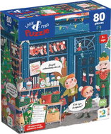 DODO Puzzle s hledáním obrázků Zimní prázdniny 80 dílků - Jigsaw Puzzle