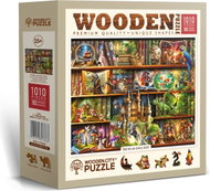 WOODEN CITY Dřevěné puzzle Příběh na každé polici 1010 dílků - Jigsaw Puzzle