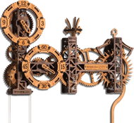 WOODEN CITY 3D Puzzle Steampunk Gearworks Wall Clock 304 Pieces - Wooden Puzzle