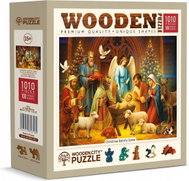WOODEN CITY Dřevěné puzzle Betlém 1010 dílků - Jigsaw Puzzle