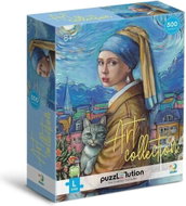 DODO Puzzle Art collection: Dívka s perlou 500 dílků - Jigsaw Puzzle