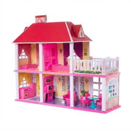 Toybit Velký domeček pro panenky s nábytkem 70 cm - Doll House