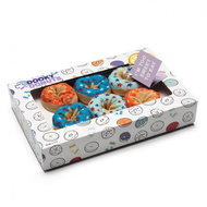 Dooky Gift DONUTS Blueberry Orange 3 pairs - Socks