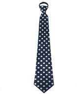 Funny Fashion Tie with polka dots, black - Costume Accessory