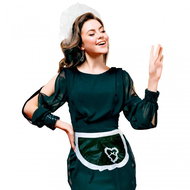 Funny Fashion Maid set - headband and apron - Costume Accessory