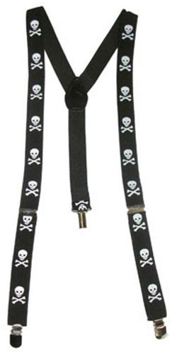 Funny Fashion Pirate Braces - Costume Accessory - Main image