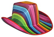 Funny Fashion Rainbow hat, striped - Costume Accessory