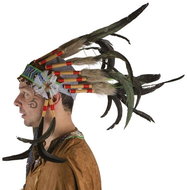 Funny Fashion Indian headband big - Costume Accessory
