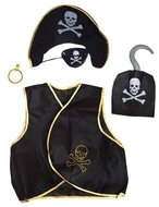 Funny Fashion Sada doplňků kostým pirát - Doplněk ke kostýmu