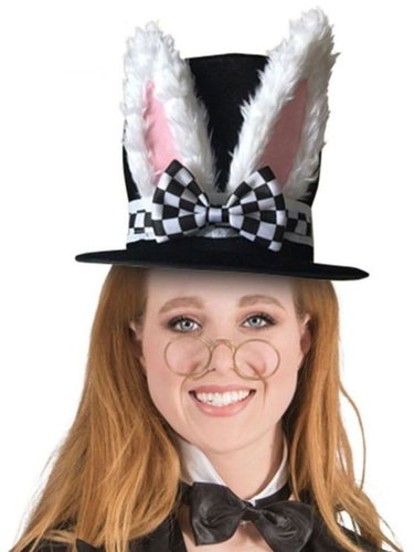 Funny Fashion Hat with rabbit ears - Costume Accessory - Main image