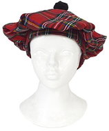 Funny Fashion Skotská čepice - baret - Doplněk ke kostýmu