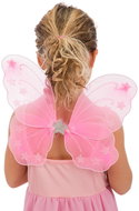 Carnival Toys Butterfly wings pink 27 × 33 cm - Costume Accessory