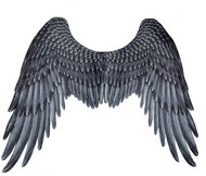 Boland Grey Wings Archangel - Costume Accessory