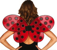 GUIRCA Ladybug wings 52 × 43 cm - Costume Accessory