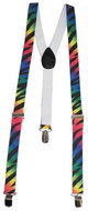 Funny Fashion Rainbow Braces - Costume Accessory