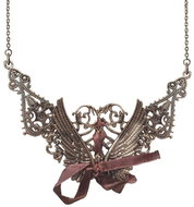 Funny Fashion Necklace wings steampunk - Costume Accessory