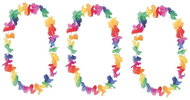 GUIRCA Hawaiian wreath 90 cm 3 pcs - Costume Accessory